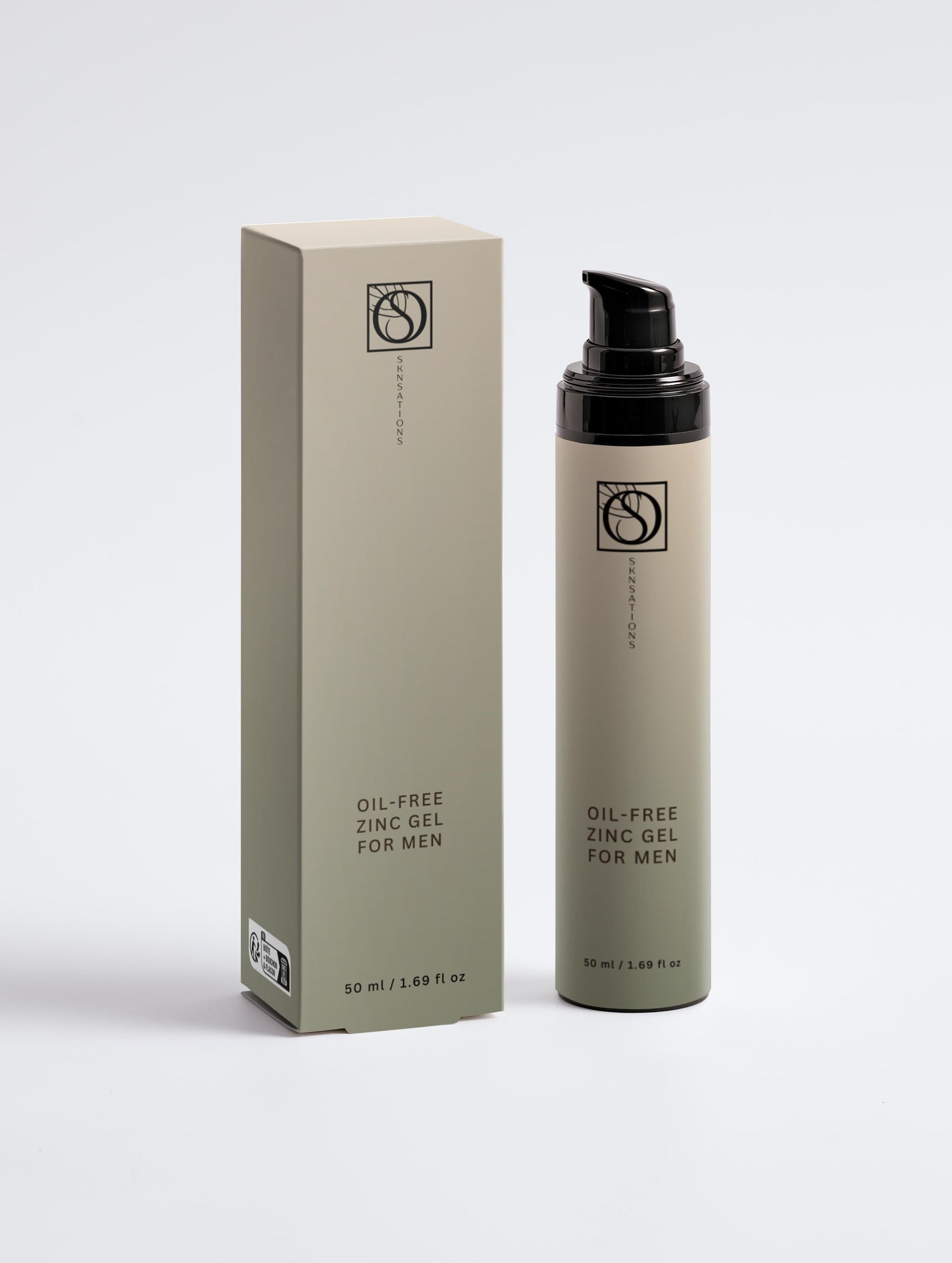 Oil-Free Zinc Face Gel for Men