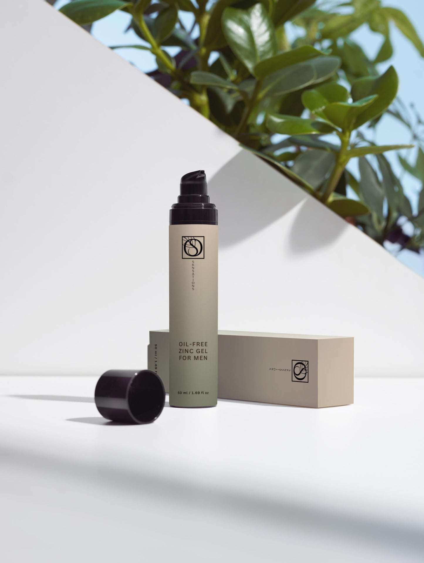 Oil-Free Zinc Face Gel for Men
