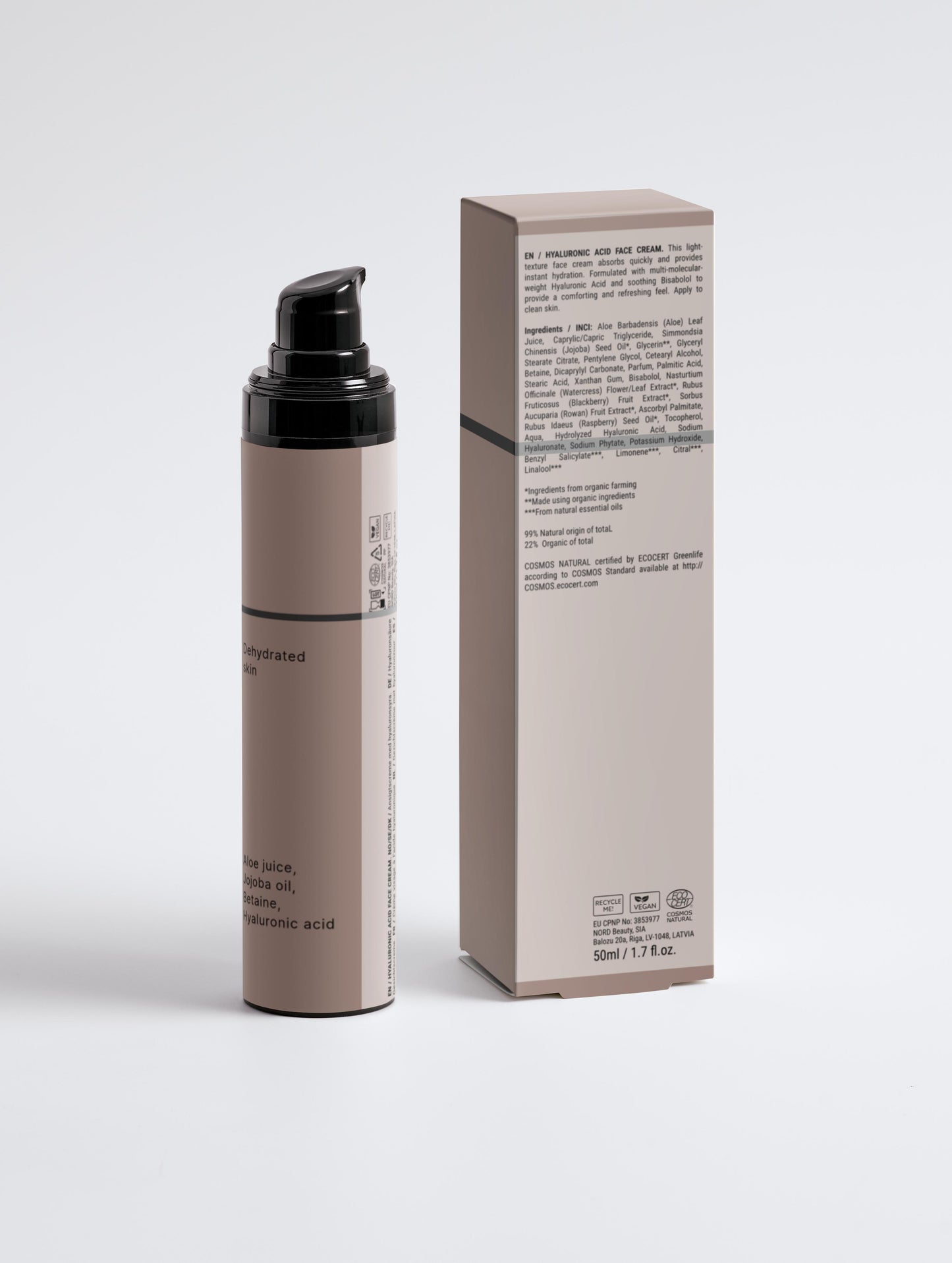 Hyaluronsäure-Gesichtscreme für Männer