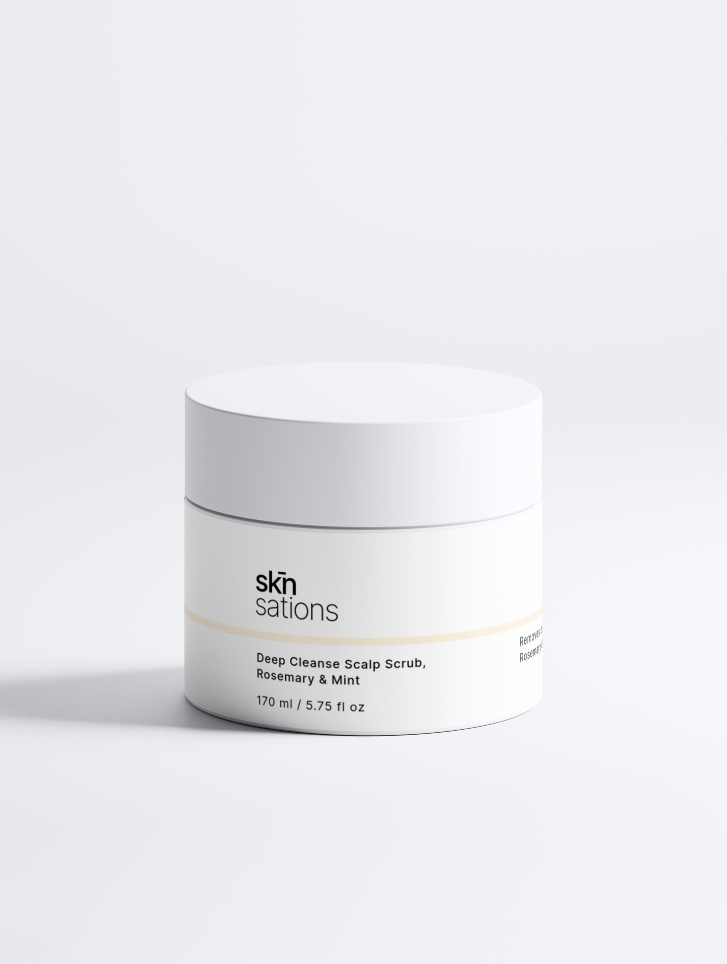 Tiefenreinigendes Kopfhautpeeling, Rosmarin &amp; Minze