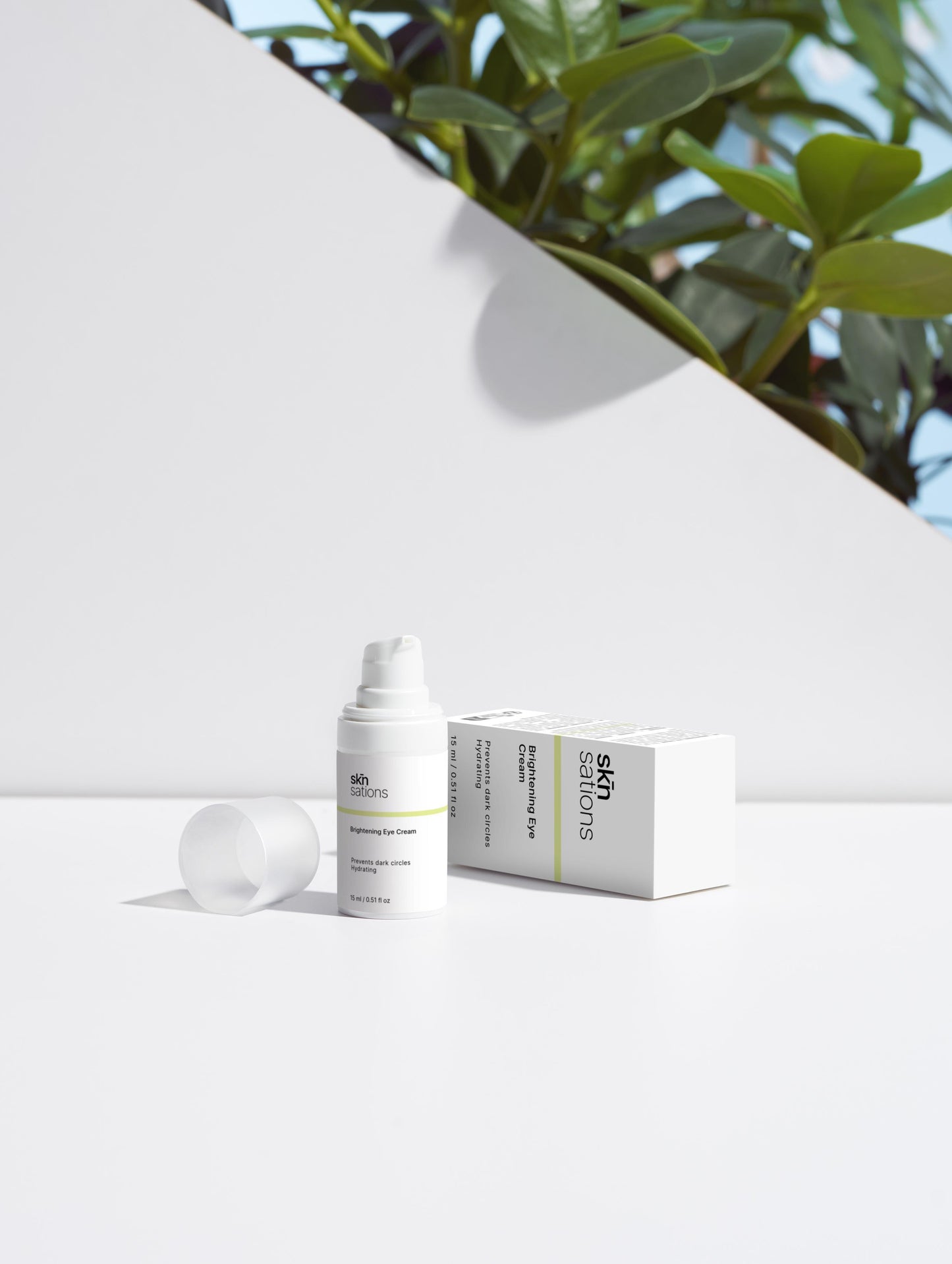 Aufhellende Augencreme