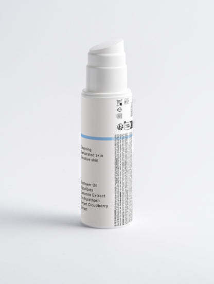 Öl-zu-Milch-Reinigungsgel für empfindliche Haut