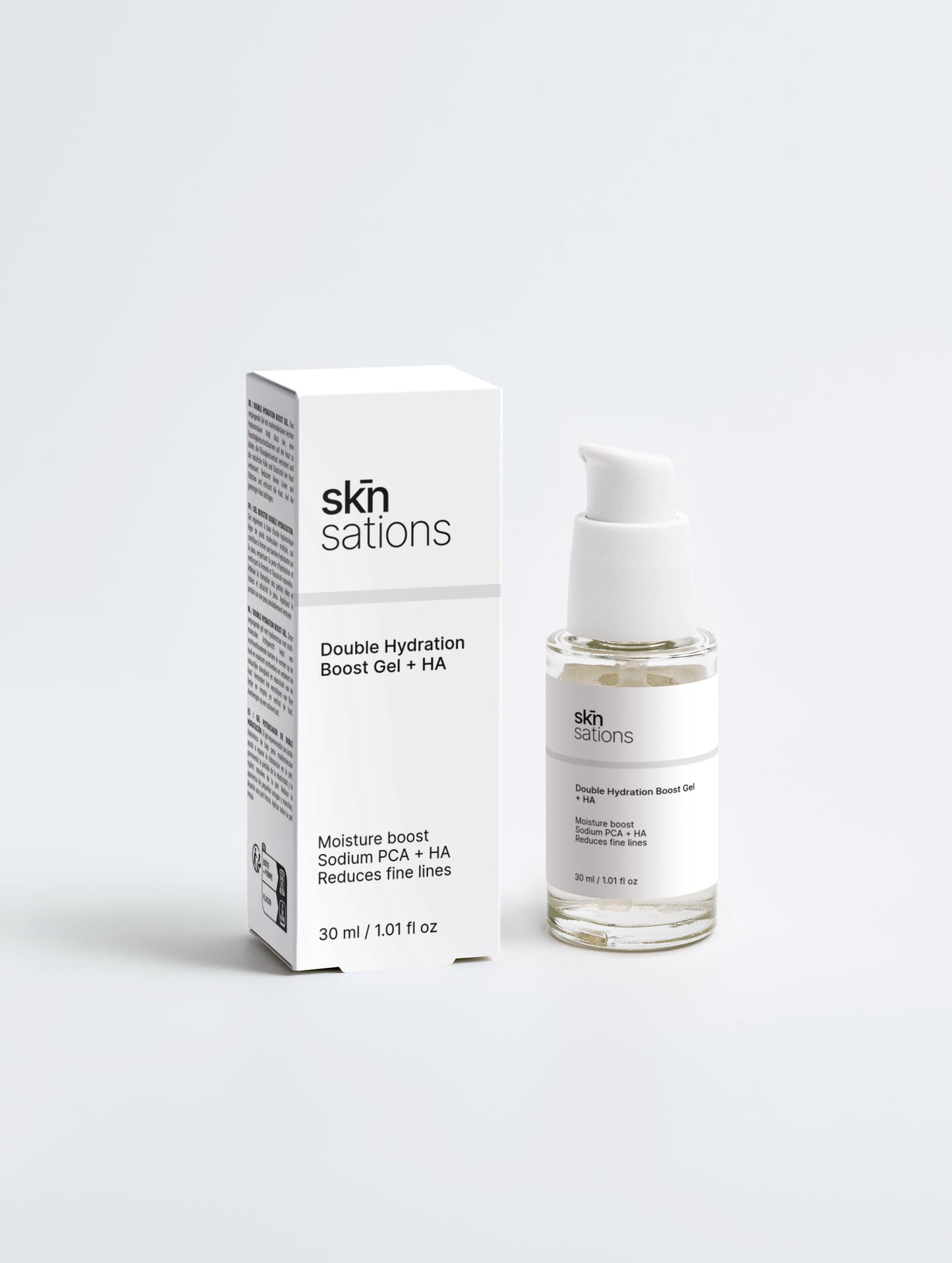 Doppelt feuchtigkeitsspendendes Gel + Hyaluronsäure