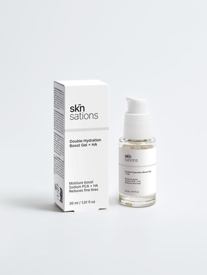 Doppelt feuchtigkeitsspendendes Gel + Hyaluronsäure