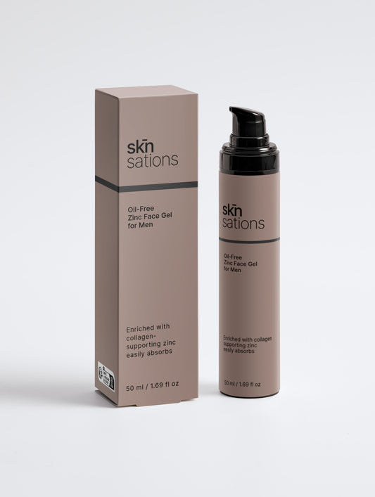 Oil-Free Zinc Face Gel for Men