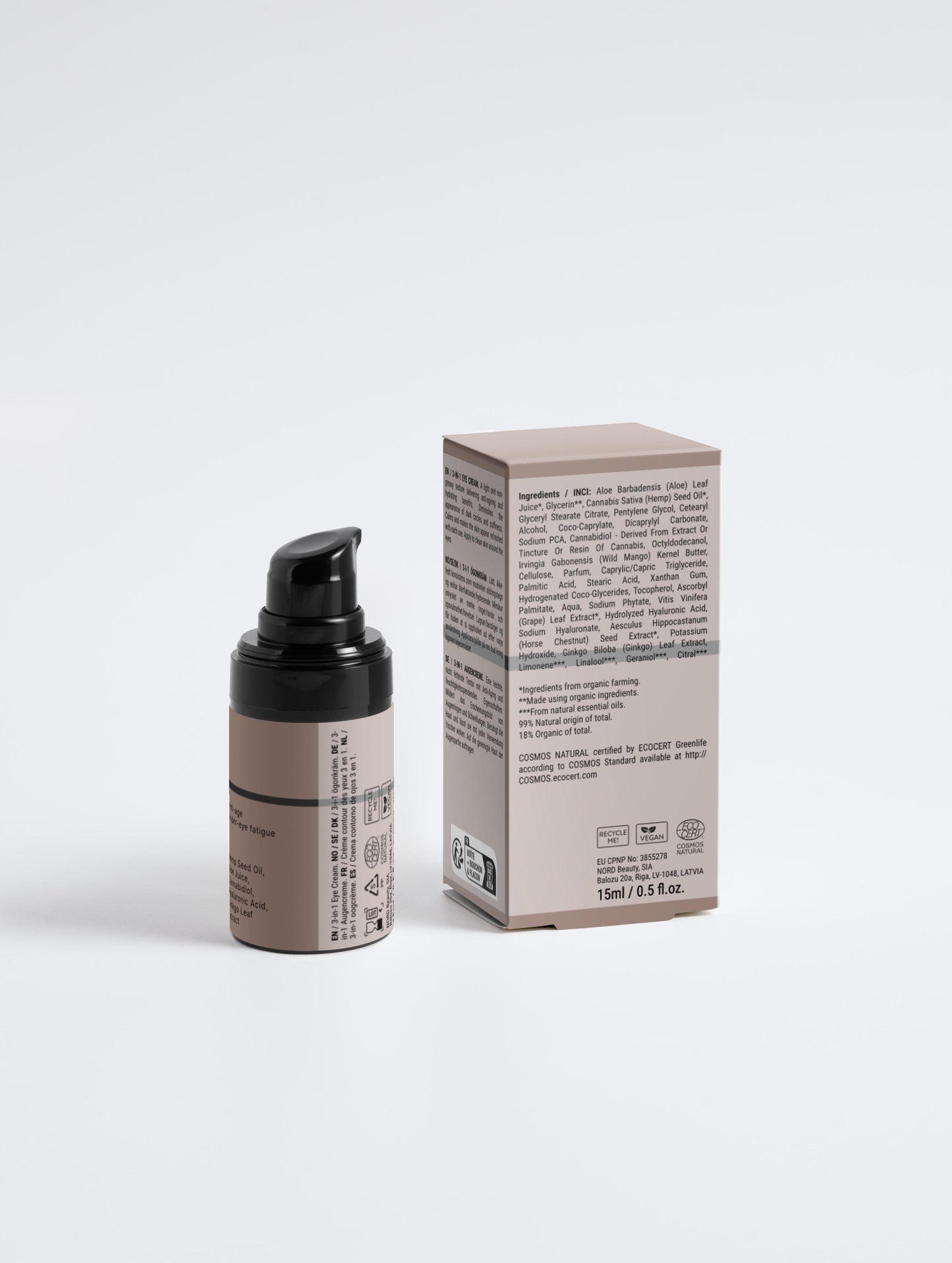 3-in-1 Augencreme für Männer