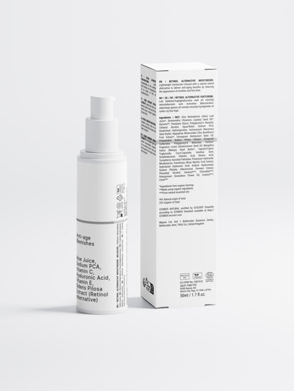 Feuchtigkeitscreme mit Retinol-Alternative