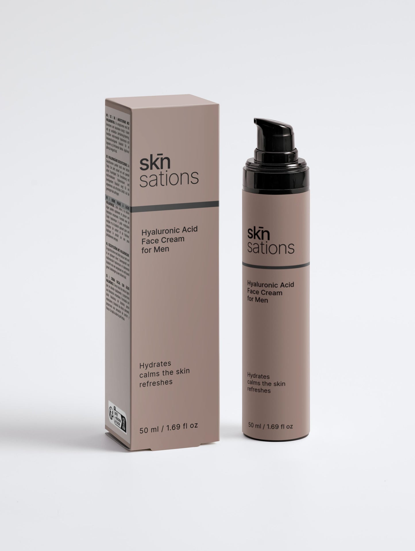 Hyaluronsäure-Gesichtscreme für Männer