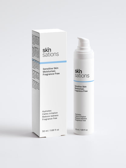 Sensitive Skin Moisturiser, Fragrance Free
