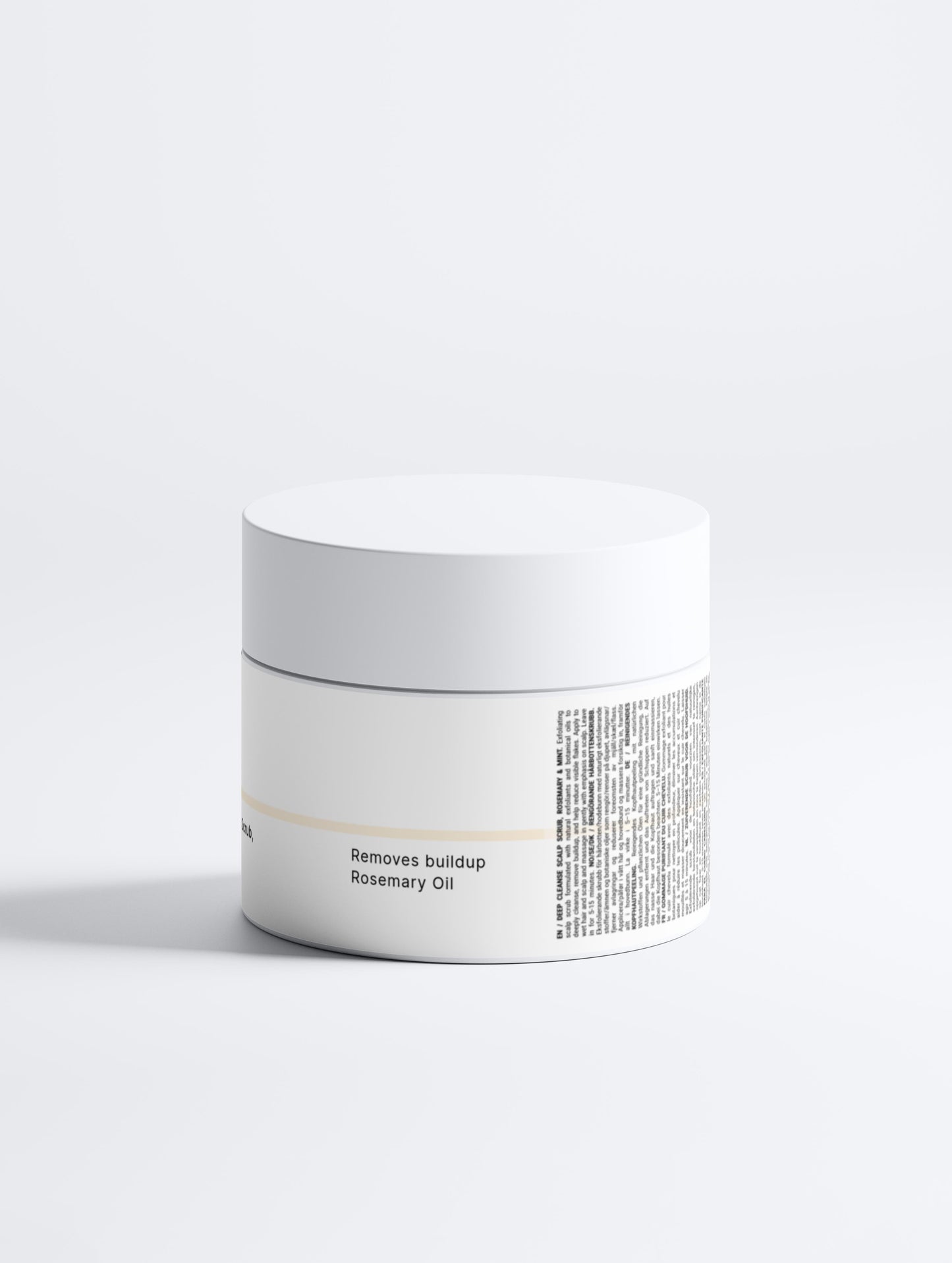 Tiefenreinigendes Kopfhautpeeling, Rosmarin &amp; Minze